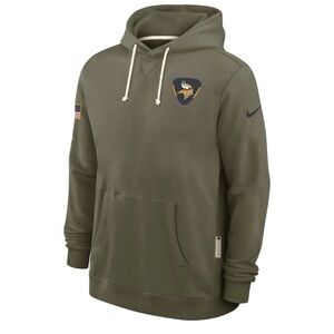 Nike Minnesota Vikings 2025 Salute to Service Hoodie Men's XL Nwt